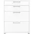 Prima 4 Drawer Office Storage Cabinet - White