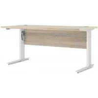 Prima Height Adjustable Desk with Electric Control - Oak