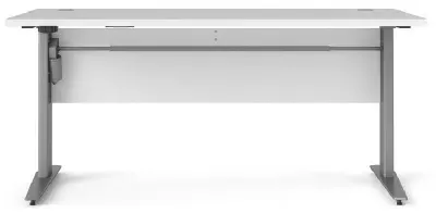Prima Height Adjustable Desk with Electric Control - White