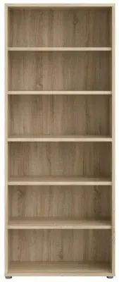 Prima High Bookcase - Oak image