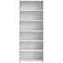 Prima High Bookcase - White