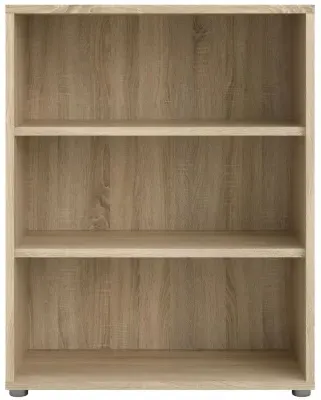 Prima Low Bookcase - Oak image