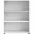 Prima Low Bookcase - White