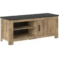Rapallo 1 Door TV Unit - Chestnut, Oak Effect