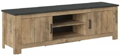 Rapallo Large TV Unit - Chestnut