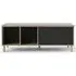 Rome Sliding Top Coffee Table - Black, Oak Effect