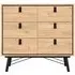 Ry 6 Drawer Chest - Jackson Hickory Oak