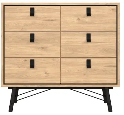 Ry 6 Drawer Chest - Jackson Hickory Oak image