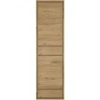 Shetland 2 Door 2 Drawer Narrow Cabinet - Oak