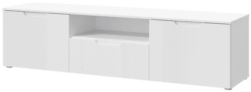 Sienna Large TV Unit - White Gloss