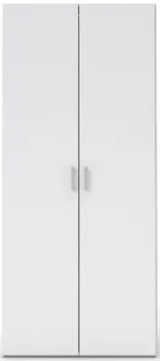 Space 2 Door Wardrobe - White image