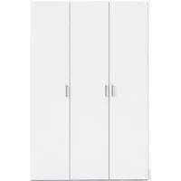 Space 3 Door Wardrobe - White