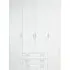 Space 4 Door Wardrobe with Drawers - White