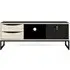 Stubbe 117cm TV Unit - Black, Oak