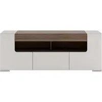 Toronto 140cm TV Unit - White, Oak
