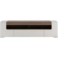 Toronto Extra Large TV Unit - White, Oak