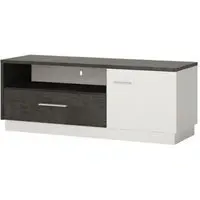 Zingaro 133cm TV Unit - Grey, White
