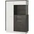Zingaro Low Display Cabinet LHF - Grey, White