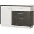 Zingaro Medium Sideboard - Grey, White