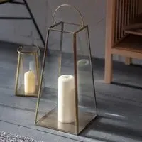 Ablington Large Lantern - Antique Brass