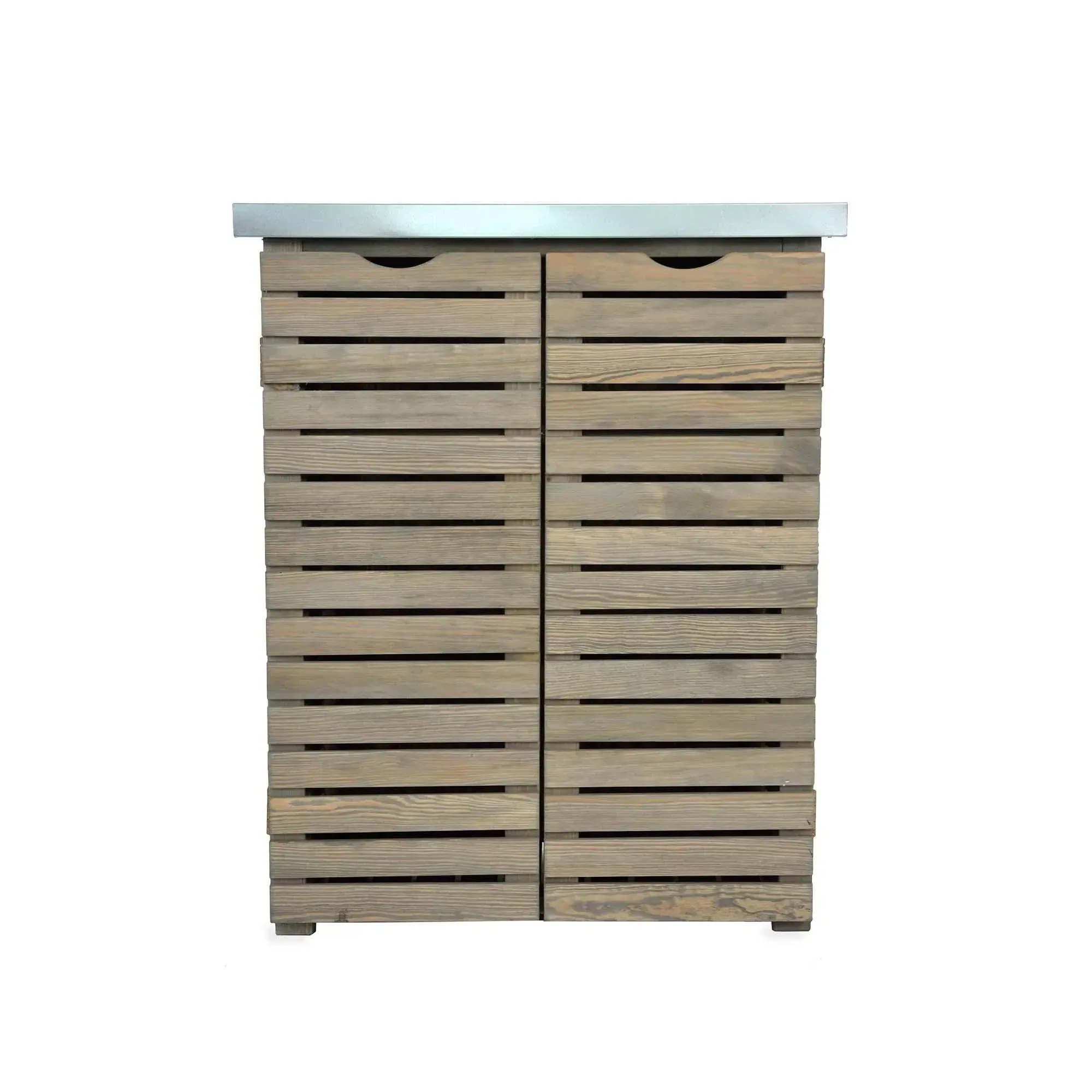 Aldsworth Slatted Storage Unit - Natural, Wood