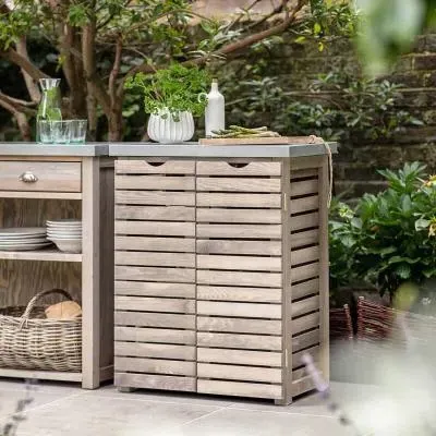 Aldsworth Slatted Storage Unit - Natural, Wood