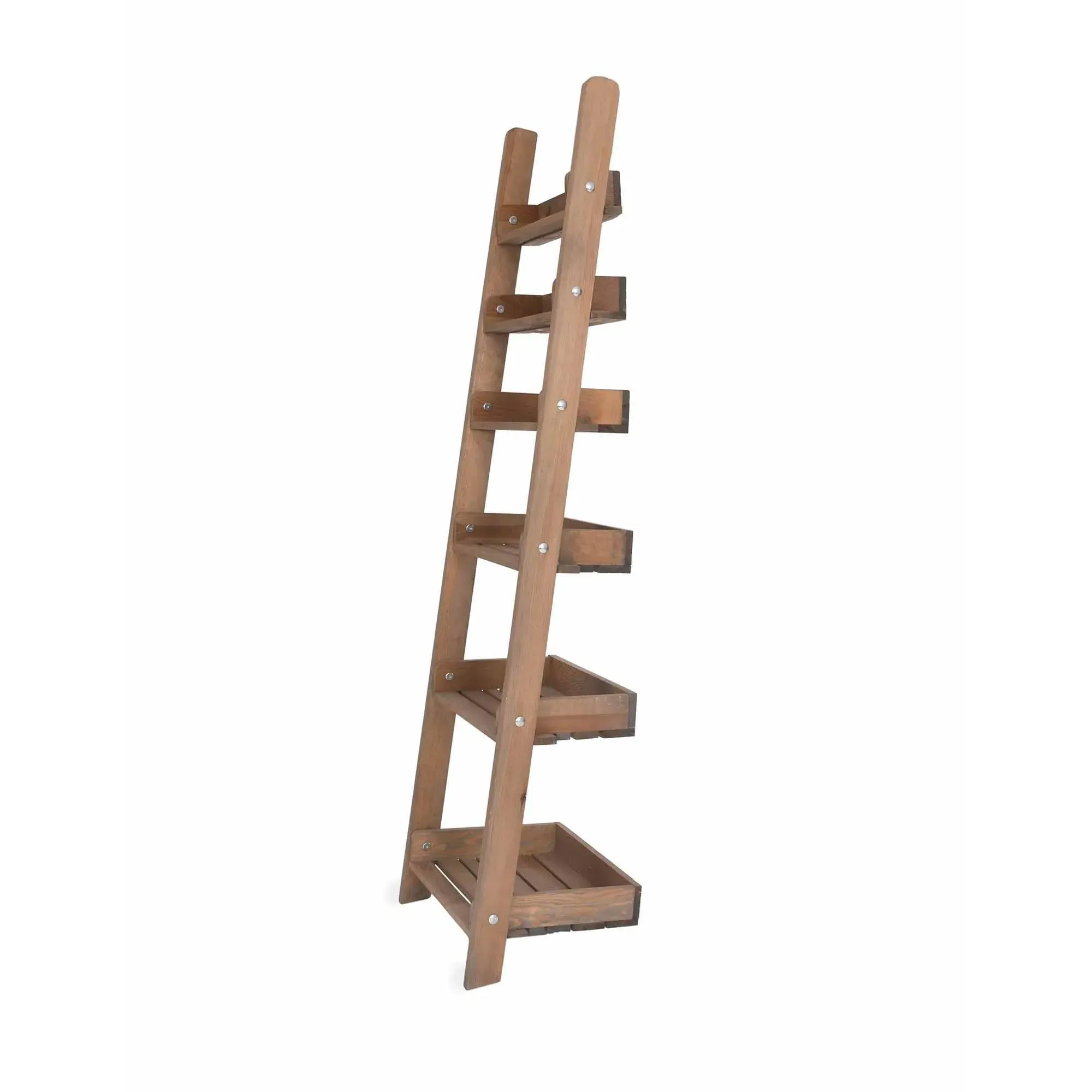 Aldsworth Small Shelf Ladder - Natural Wood