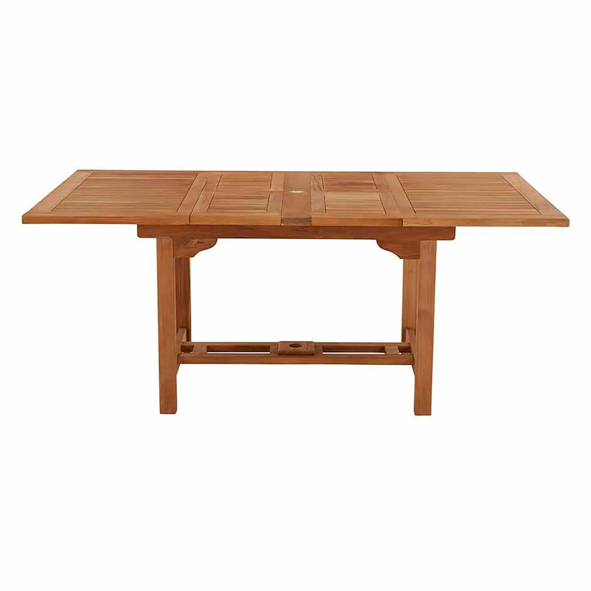 Arrow Teak Extending Dining Table - Teak