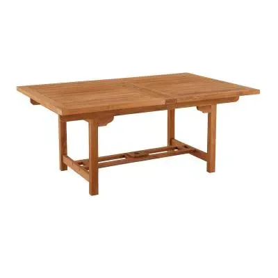 Arrow Teak Extending Dining Table - Teak