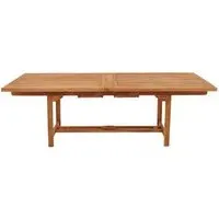 Arrow Teak Extending Dining Table - Teak