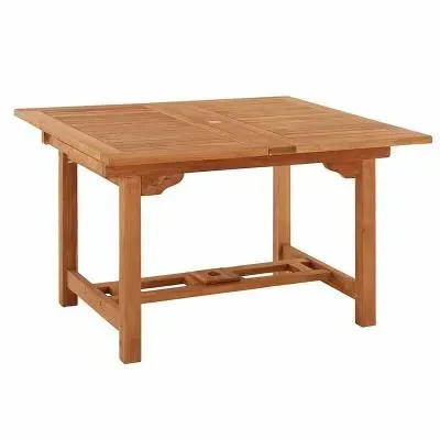 Arrow Teak Extending Dining Table - Teak image
