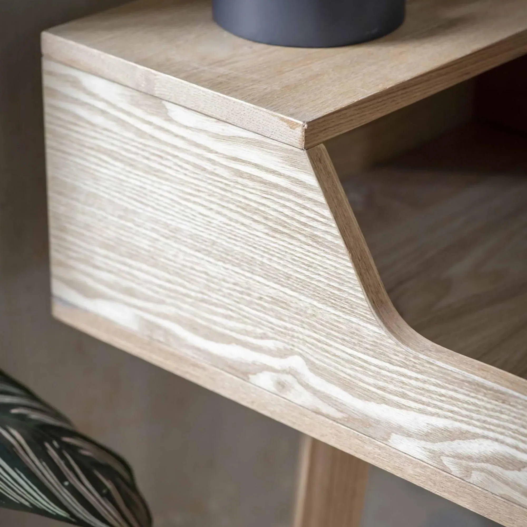 Ashwicke Desk with Storage - Natural