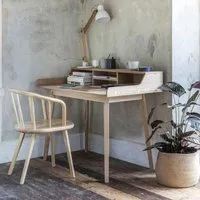 Ashwicke Desk with Storage - Natural