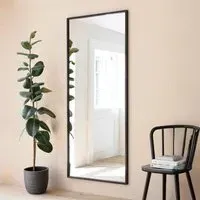 Avening Rectangular Wall Mirror - Black