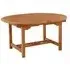 Avon Teak Oval Extending Dining Table - Natural, Teak