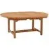 Avon Teak Oval Extending Dining Table - Teak