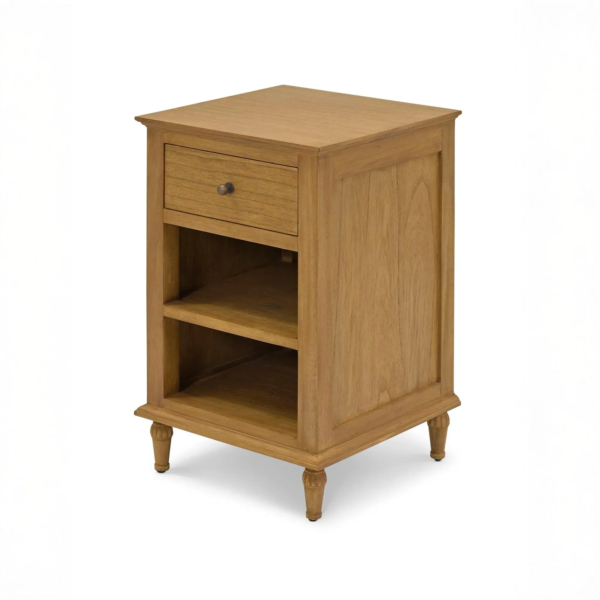 Barton Bedside Table - Natural Wood