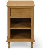 Barton Bedside Table - Natural Wood