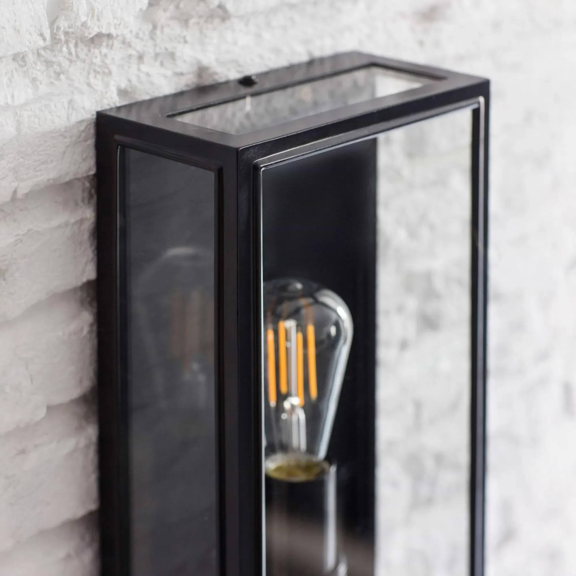 Belgrave Tall Outdoor Lantern - Carbon