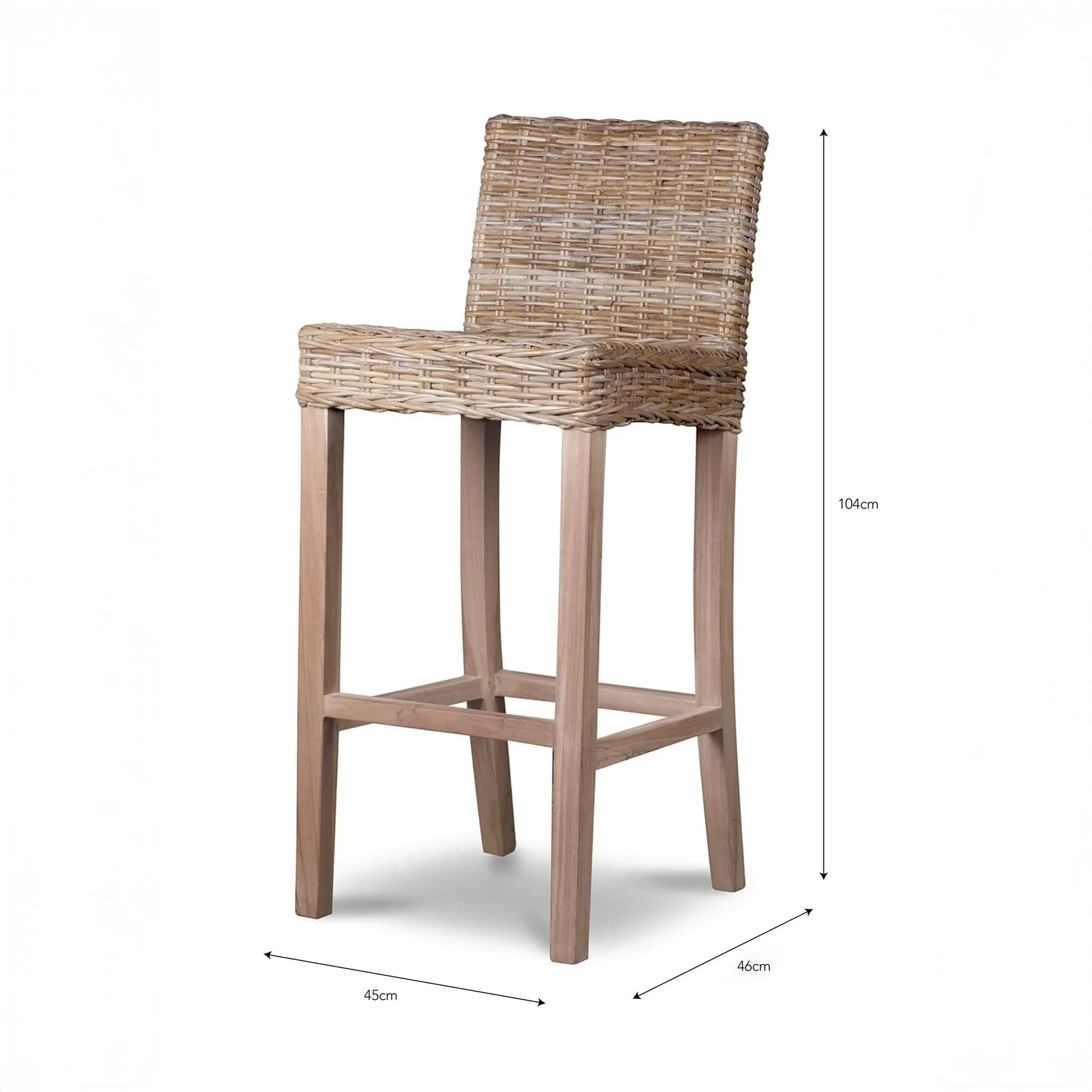 Bembridge Bar Stool - Natural