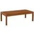 Bibury Large Outdoor Teak Coffee Table - Natural
