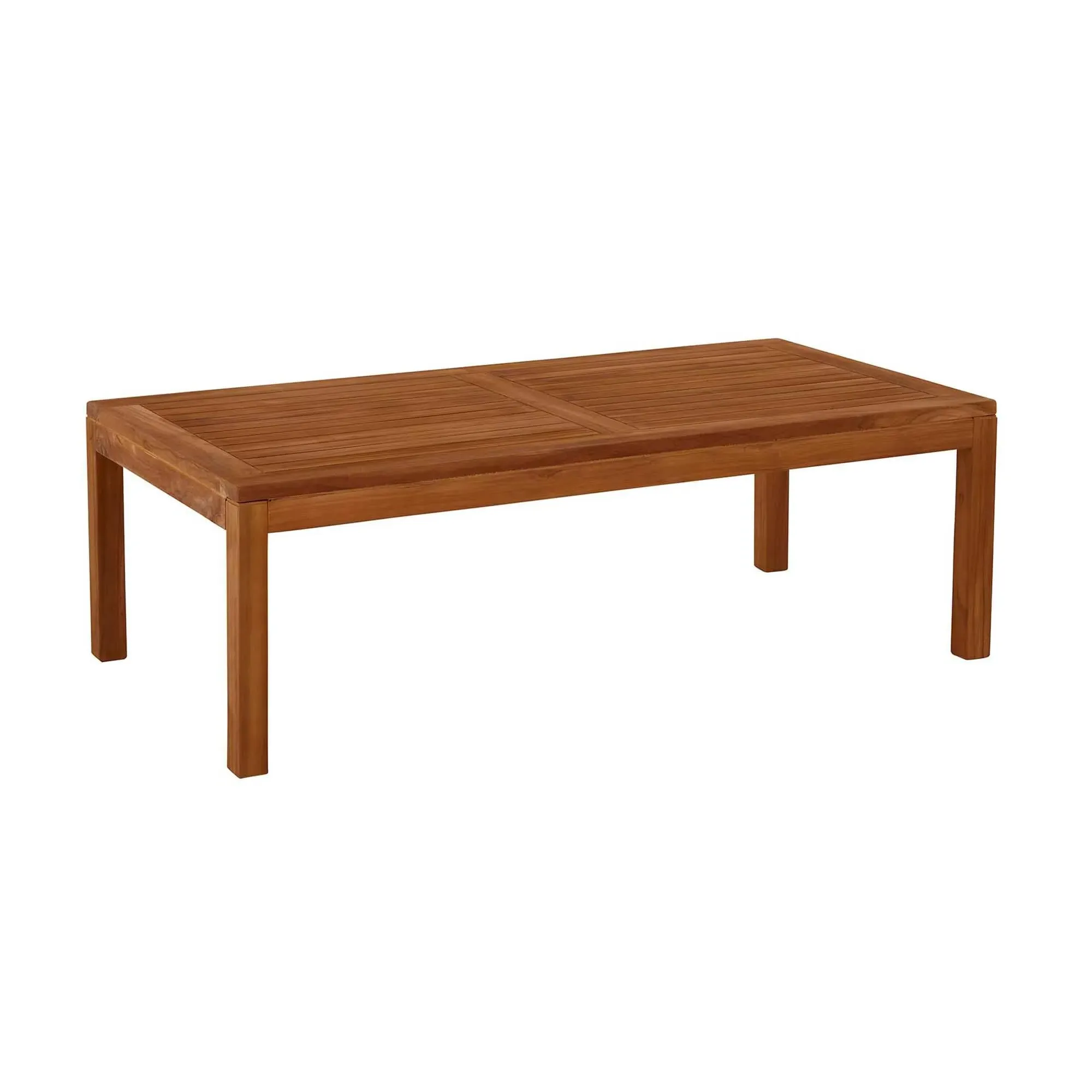 Bibury Outdoor Teak Coffee Table - Natural