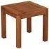 Bibury Square Outdoor Teak Coffee Table - Natural