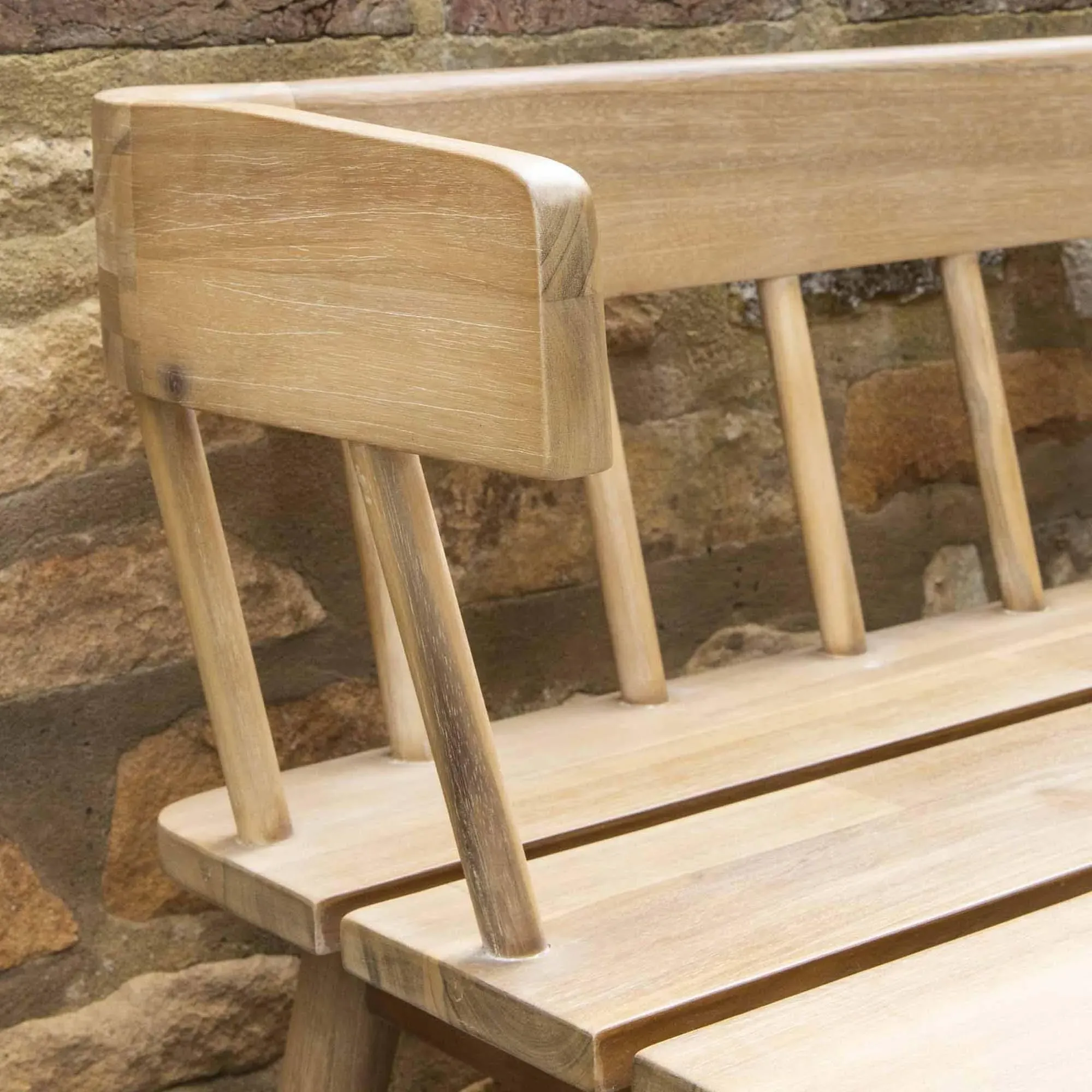 Bramley Outdoor Bench - Natural