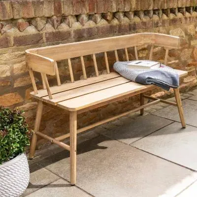 Bramley Outdoor Bench - Natural image