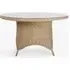 Brayford Large Round Dining Table - Natural, Rattan