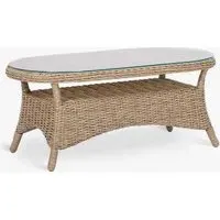 Brayford Outdoor Coffee Table - Natural, Rattan