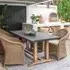 Burcot Small Outdoor Dining Table - Slate Grey