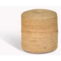 Cerney Round Stool - Natural, Jute