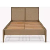 Chesterton King Size Bed Frame - Natural, Rattan